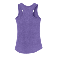 District Women's Perfect Tri ® Racerback Tank, Purple Frost, Back view