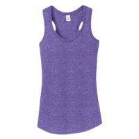 District Women's Perfect Tri ® Racerback Tank, Purple Frost, Front view