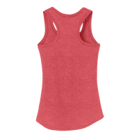 District Women's Perfect Tri ® Racerback Tank, Red Frost, Back view