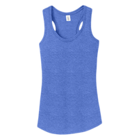 District Women's Perfect Tri ® Racerback Tank, Royal Frost, Front view