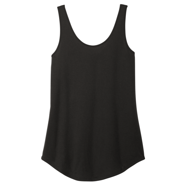 District Women's Perfect Tri ® Relaxed Tank, Black, Front view