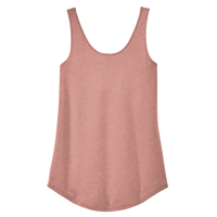 District Women's Perfect Tri ® Relaxed Tank, Blush Frost, Back view