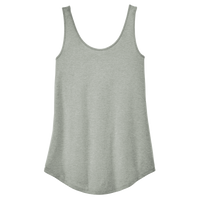 District Women's Perfect Tri ® Relaxed Tank, Heathered Grey, Front view