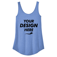 District Women's Perfect Tri ® Relaxed Tank, Maritime Frost, Front view, Mockup