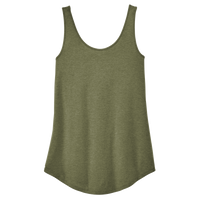 District Women's Perfect Tri ® Relaxed Tank, Military Green Frost, Front view