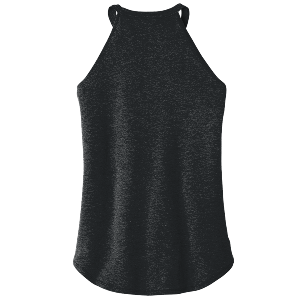 District Women's Perfect Tri ® Rocker Tank, Black, Back view