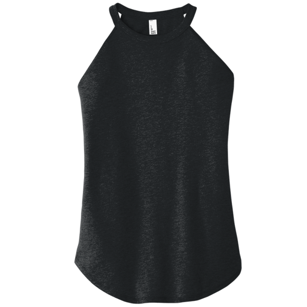 District Women's Perfect Tri ® Rocker Tank, Black, Front view