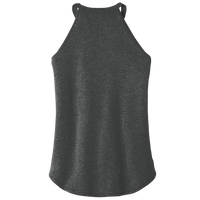 District Women's Perfect Tri ® Rocker Tank, Black Frost, Back view