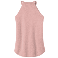 District Women's Perfect Tri ® Rocker Tank, Blush Frost, Back view