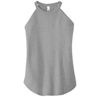District Women's Perfect Tri ® Rocker Tank, Grey Frost, Front view