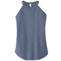 District Women's Perfect Tri ® Rocker Tank, Navy Frost, Front view
