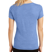 District Women's Perfect Tri ® V Neck Tee, Maritime Frost, Back view
