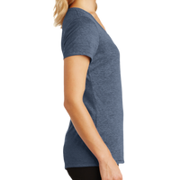 District Women's Perfect Tri ® V Neck Tee, Navy Frost, Right Sleeve view