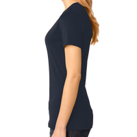 District Women's Perfect Weight ® V Neck Tee, New Navy, Left side view