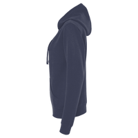 District Women's Re Fleece Hoodie, Heathered Navy, Left Sleeve view