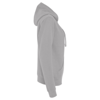 District Women's Re Fleece Hoodie, Light Heather Grey, Right Sleeve view