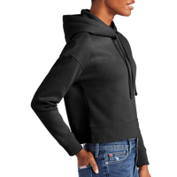 District Women's V.I.T. Fleece Hoodie, Black, Right Sleeve view