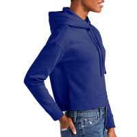 District Women's V.I.T. Fleece Hoodie, Deep Royal, Right Sleeve view