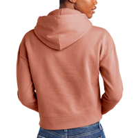 District Women's V.I.T. Fleece Hoodie, Desert Rose, Back view