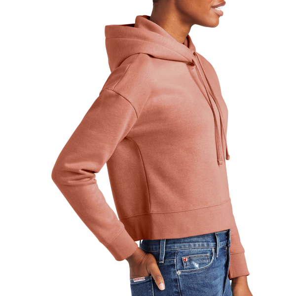 District Women's V.I.T. Fleece Hoodie, Desert Rose, Right Sleeve view