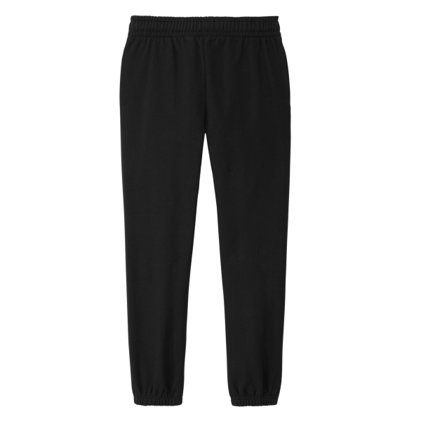 District Women's V.I.T. Fleece Sweatpant, Black, Back view