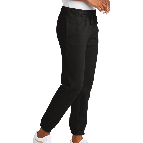 District Women's V.I.T. Fleece Sweatpant, Black, Right Side view