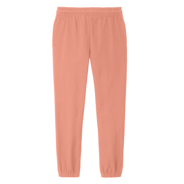 District Women's V.I.T. Fleece Sweatpant, Desert Rose, Back view