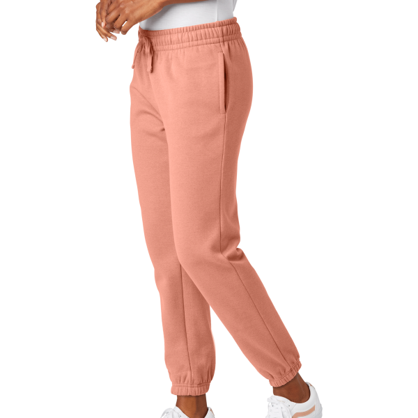 District Women's V.I.T. Fleece Sweatpant, Desert Rose, Left Side view