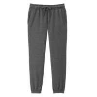 District Women's V.I.T. Fleece Sweatpant, Heathered Charcoal, Front view