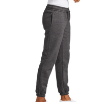 District Women's V.I.T. Fleece Sweatpant, Heathered Charcoal, Right Side view