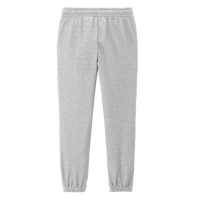 District Women's V.I.T. Fleece Sweatpant, Light Heather Grey, Back view