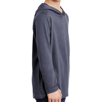 District Youth Perfect Tri ® Long Sleeve Hoodie, Navy Frost, Right Sleeve view