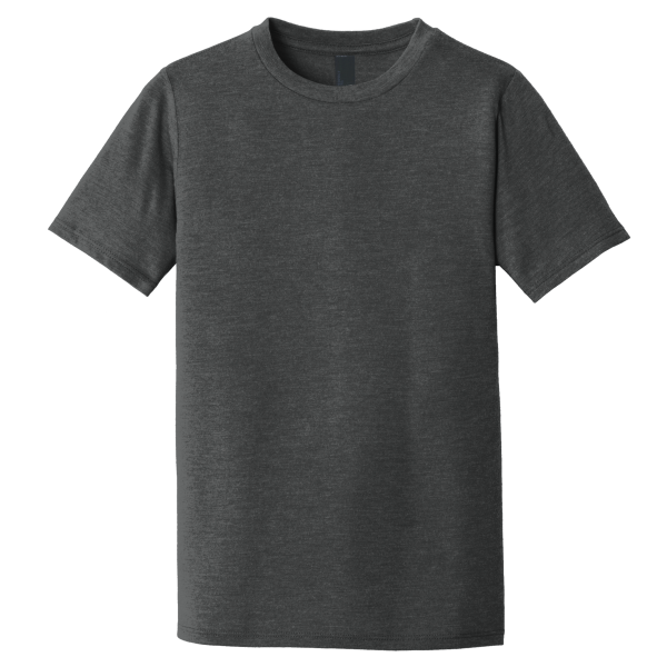 District Youth Perfect Tri ® Tee, Black Frost, Front view