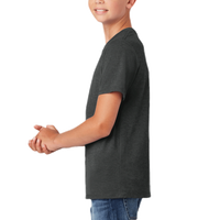 District Youth Perfect Tri ® Tee, Black Frost, Left Sleeve view