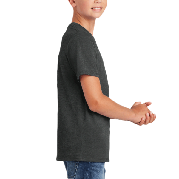 District Youth Perfect Tri ® Tee, Black Frost, Right Sleeve view