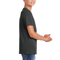 District Youth Perfect Tri ® Tee, Black Frost, Right Sleeve view