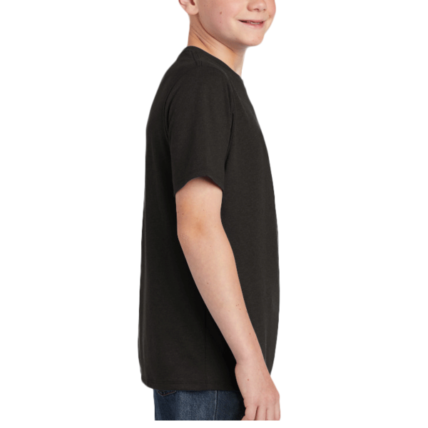 District Youth Perfect Tri ® Tee, Black, Right Sleeve view
