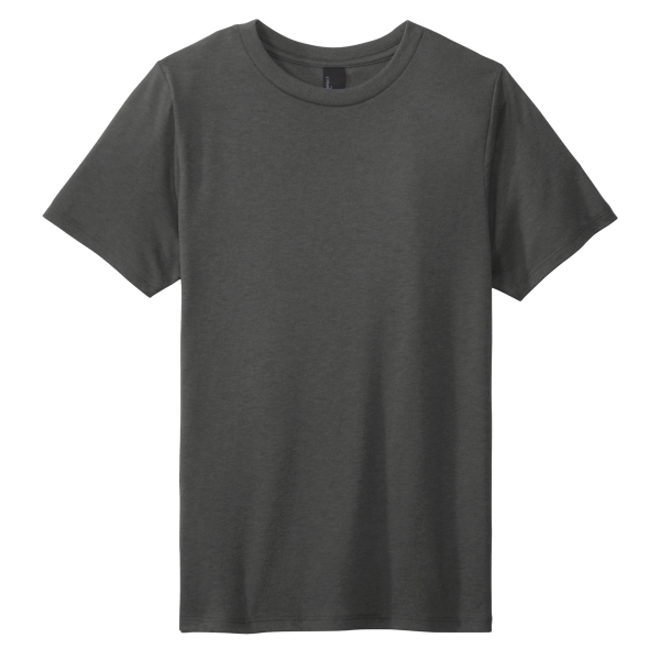 District Youth Perfect Tri ® Tee, Charcoal, Front view