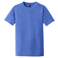 District Youth Perfect Tri ® Tee, Royal Frost, Front view