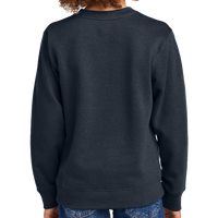 District Youth V.I.T. Fleece Crew, New Navy, Back view
