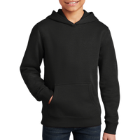 District Youth V.I.T. Fleece Hoodie, Black, Front view