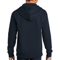 District Youth V.I.T. Fleece Hoodie, New Navy, Back view