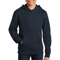 District Youth V.I.T. Fleece Hoodie, New Navy, Front view