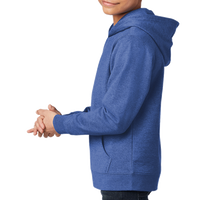 District Youth V.I.T. Fleece Hoodie, Royal Frost, Left Sleeve view