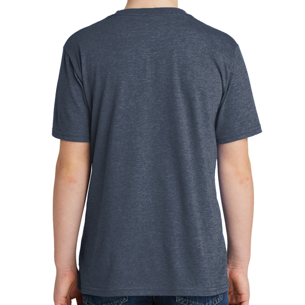District Youth Very Important Tee ®, Heathered Navy, Back view