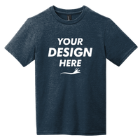 District Youth Very Important Tee ®, New Navy, Front view, Mockup