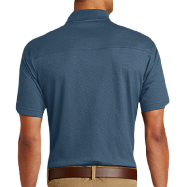 Eddie Bauer Performance Polo, Coast Blue, Back view