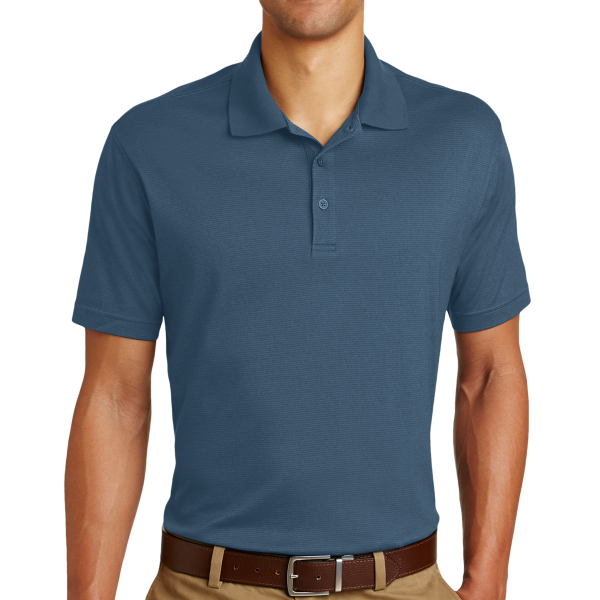 Eddie Bauer Performance Polo, Coast Blue, Front view
