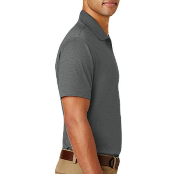 Eddie Bauer Performance Polo, Grey Steel, Right side view