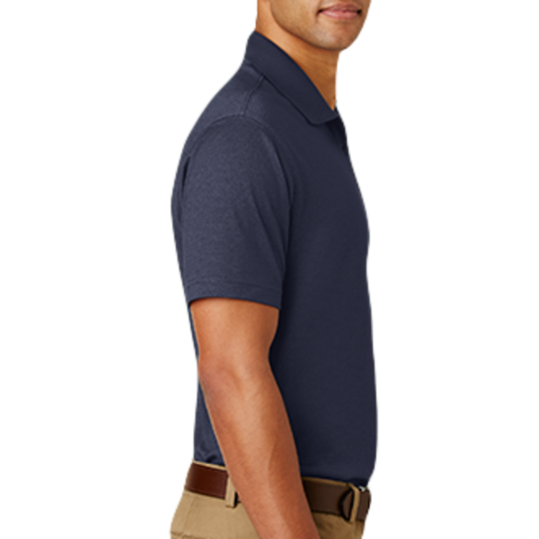 Eddie Bauer Performance Polo, Navy, Right side view